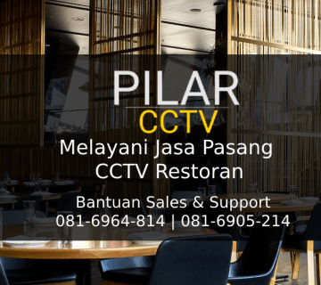Jasa Pasang CCTV Restoran